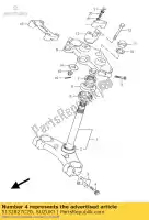 5132827C20, Suzuki, parafuso, cabeça da haste suzuki vx 800 1990 1991 1992 1993 1994 1996, Novo