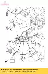 Aquí puede pedir conjunto de bobina de encendido de Yamaha , con el número de pieza 5YU823101000: