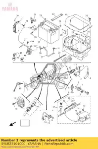 Yamaha 5YU823101000 cewka zap?onowa kpl - Dół