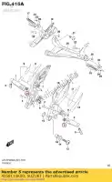 4358113K00, Suzuki, ressort, repose-pieds avant suzuki gsxs750az gsxs750a gsxs750za gsxs750ya 750 , Nouveau