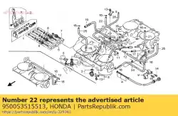 Tutaj możesz zamówić brak opisu w tej chwili od Honda , z numerem części 950053515513: