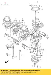 Here you can order the carburetor, ml from Suzuki, with part number 1320231E00: