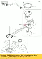 490190013, Kawasaki, filter-fuel kawasaki kvf750 4x4 eps brute force 750 4x4i epsgef epshef gff hff kaf820 mule profx 3 seater profxt le krf800 teryx krt800 teryx4 800 camo pro fxt kaf700 promx 820 700 , New