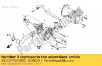 19200MERD00, Honda, pompe à eau, eau honda cbf 600 2004 2005 2006 2007, Nouveau