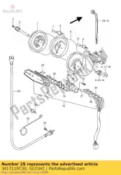 Here you can order the socket from Suzuki, with part number 3417119C20: