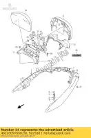 4622005H50DZW, Suzuki, Rugleuning, p suzuki an burgman z za  a an400z an400aza 400 , Nieuw