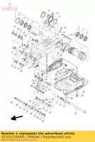 1S3221100000, Yamaha, comp. brazo trasero yamaha  yfm 700 2006 2007 2008 2009 2010 2011 2012 2013 2014 2015 2016 2017 2018 2019 2020 2021, Nuevo