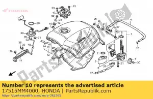 honda 17515MM4000 rod, tank open - Bottom side