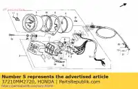 37210MM2720, Honda, snelheidsmeter comp. honda cmx rebel c cmx450c 450 , Nieuw