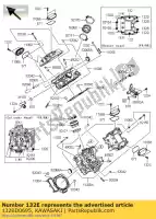 132BD0695, Kawasaki, perno-bridado-pequeño común kawasaki brute force kfx klx kvf 650 700 750 1993 1994 1995 1996 1999 2001 2002 2003 2004 2005 2006 2007 2008 2009 2010 2011 2012 2013 2014, Nuevo