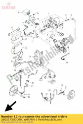 Here you can order the bracket 2 from Yamaha, with part number 2B02175U0000: