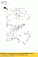 211191549, Kawasaki, accenditore kawasaki w 650, Nuovo