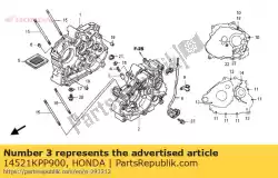Aqui você pode pedir o plug, rolamento push em Honda , com o número da peça 14521KPP900: