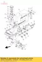 4WM272850000, Yamaha, casquette yamaha xv 1600 1999 2000 2001 2002, Nouveau