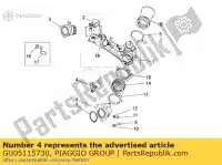 GU05115730, Piaggio Group, injector kit complete moto-guzzi breva breva v ie griso v ie norge norge polizia berlino sport 850 1100 1200 2005 2006 2007 2008, New