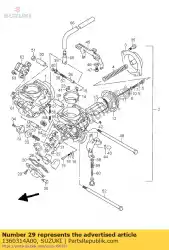 schroef van Suzuki, met onderdeel nummer 1360314A00, bestel je hier online: