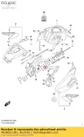 4428031J00, Suzuki, tapa, tanque de combustible delantero l / h suzuki dl1000a dl1000xa 1000 , Nuevo