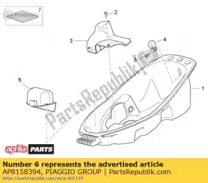 Piaggio Group AP8158394 pokrywa baterii - Dół