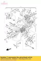 Aquí puede pedir conjunto de inicio de Yamaha , con el número de pieza 4DN1410A0100: