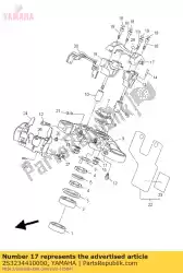 Aqui você pode pedir o suporte, alça superior em Yamaha , com o número da peça 2S3234410000: