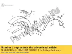 Tutaj możesz zamówić przedni b? Otnik od Piaggio Group , z numerem części GU89000347: