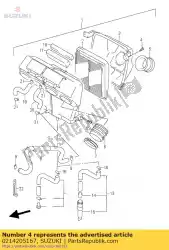 Here you can order the screw 5x16 from Suzuki, with part number 0214205167: