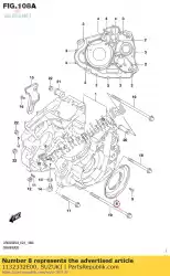 Aqui você pode pedir o separador, manivela em Suzuki , com o número da peça 1132332E00: