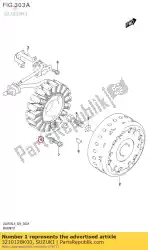 Here you can order the stator assy from Suzuki, with part number 3210128K00: