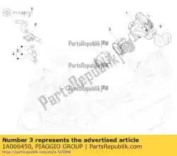 Aquí puede pedir schelle de Piaggio Group , con el número de pieza 1A006450: