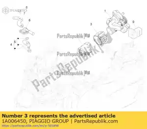 Piaggio Group 1A006450 schelle - Lado inferior