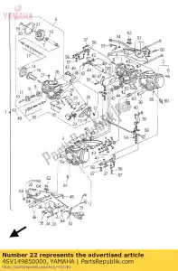 yamaha 4SV149850000 float - Bottom side