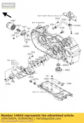 Qui puoi ordinare filtro vn2000-a1h da Kawasaki , con numero parte 140430004: