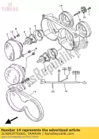 2LA843970000, Yamaha, pokrywa, gniazdo yamaha fzr fz xt tdm tdr xtz tenere genesis fzrrw fzrr 1000 600 750 850 125, Nowy