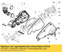 871825, Piaggio Group, Filtro dell'aria derbi piaggio liberty sonar 150 200 2006 2008 2009, Nuovo