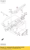 6131044H00, Suzuki, case comp, chain suzuki  sfv 650 2009 2010 2011 2012 2014 2015 2017 2018, Novo