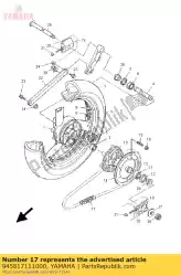 Tutaj możesz zamówić ? A? Cuch (did50zvm-110le) od Yamaha , z numerem części 945817111000: