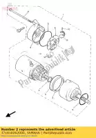 371818262000, Yamaha, tornillo yamaha xv virago xvse 1000 1100, Nuevo