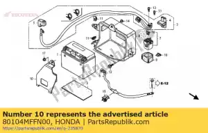 Honda 80104MFFN00 bande, batterie - La partie au fond