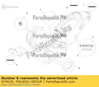 674639, Piaggio Group, Etichetta 