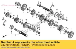 Tutaj możesz zamówić brak opisu w tej chwili od Honda , z numerem części 23220MN4000: