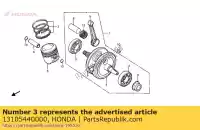 13105440000, Honda, zuiger (1.00) honda nx transcity  nx125 125 , Nieuw