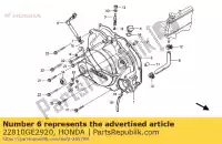 22810GE2920, Honda, lever comp., clutch honda nsr  s f nsr50s 50 , New