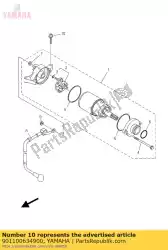 Qui puoi ordinare bullone, testa a esagono incassato da Yamaha , con numero parte 901100634900: