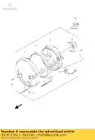 3518115611, Suzuki, parafuso, lâmpada principal suzuki gs gsf gsx vx 400 500 600 750 800 1100 1200 1989 1990 1991 1992 1993 1994 1995 1996 1997 1998 1999 2000 2001 2002 2003, Novo