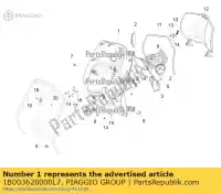 1B003620000L7, Piaggio Group, gep?ckfach vespa vespa sprint zapc53201 zapc53301, zapc53303 zapca0101, zapca0103 zapca0201, zapca0203 50 2014 2016 2017 2018 2019 2020, New