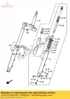 31A231493100, Yamaha, podk?adka, spr??yna górna yamaha rd xj rdlc xjf 500 900, Nowy