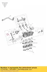 gasklepstandsensor kit van Triumph, met onderdeel nummer T1240301, bestel je hier online: