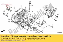 Aquí puede pedir circlip interno de Honda , con el número de pieza 90601KRNA40: