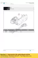 CM1659045, Piaggio Group, 350 4t / 4v cioè motore e3 piaggio x x10 350 2012 2013, Nuovo