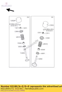 suzuki K921800173 podk?adka, t = 2.650 - Dół